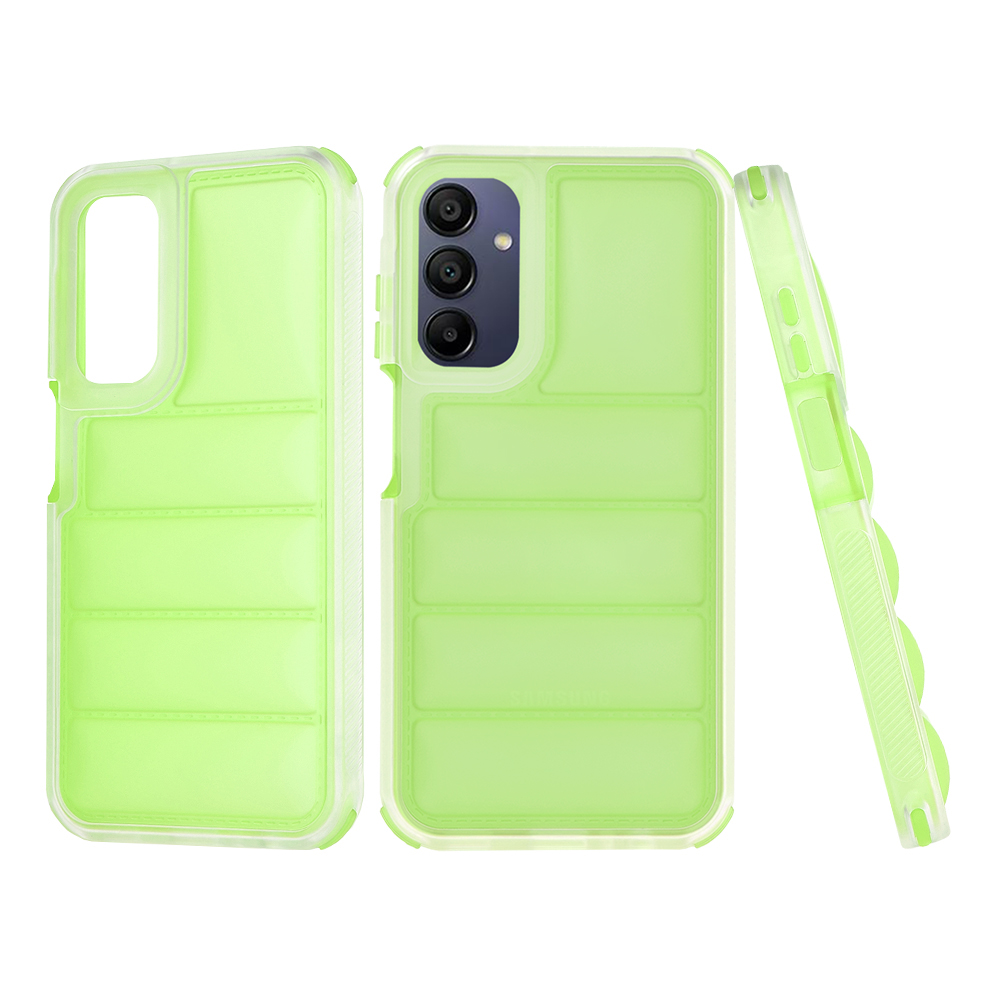 Techsuit Wave Shield – puzdro na Samsung Galaxy A15 4G / A15 5G – zelený KF2325804