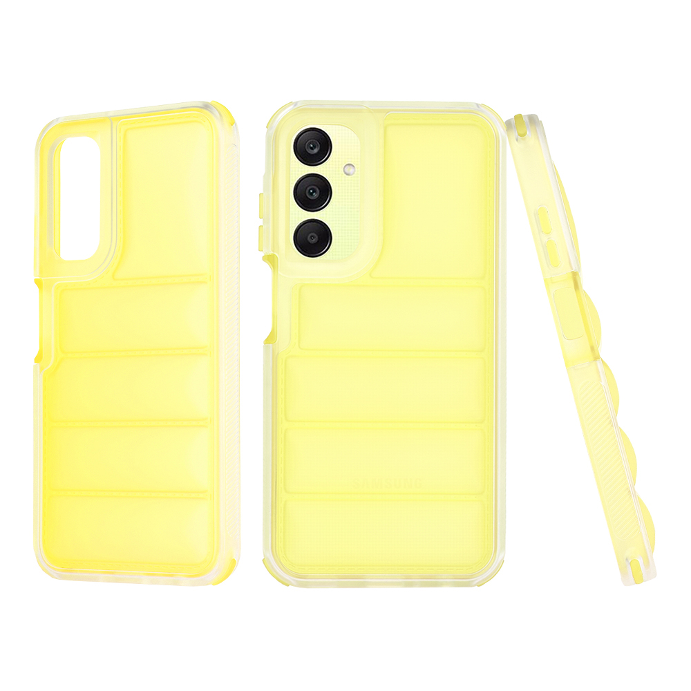 Techsuit Wave Shield – puzdro na Samsung Galaxy A25 5G – žltý KF2325814