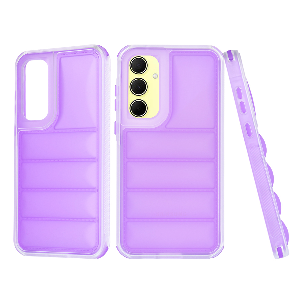 Techsuit Wave Shield – puzdro na Samsung Galaxy A35 5G – fialový KF2325851