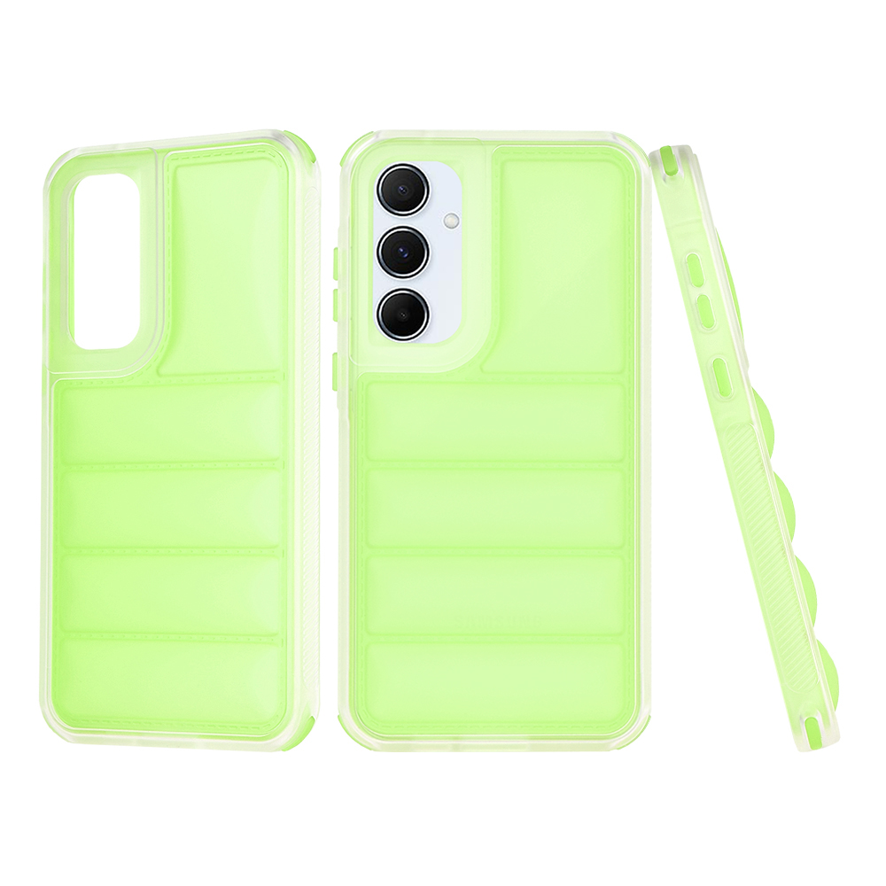 Techsuit Wave Shield – puzdro na Samsung Galaxy A55 5G – zelený KF2325854