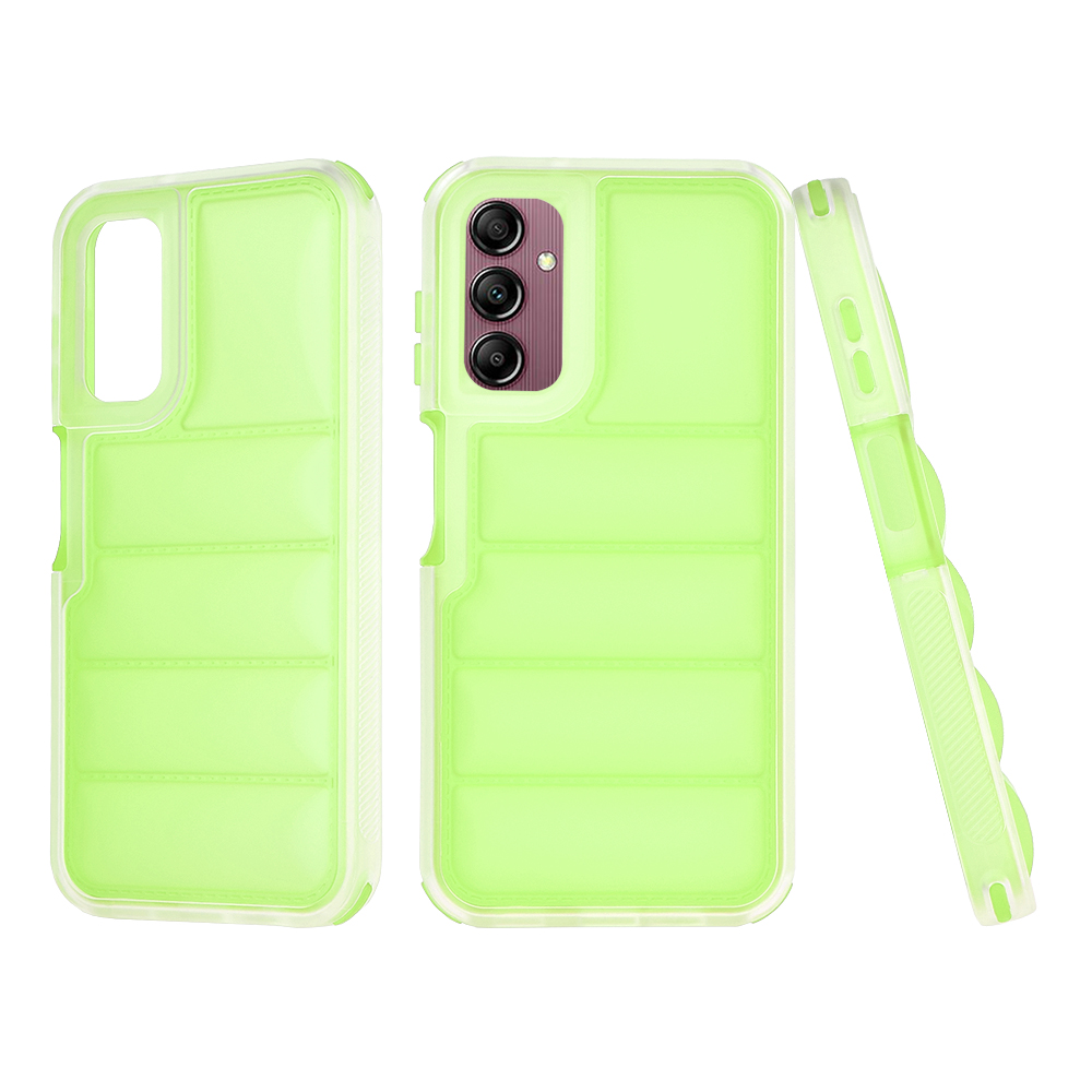 Techsuit Wave Shield – puzdro na Samsung Galaxy A14 4G / A14 5G – zelený KF2325952