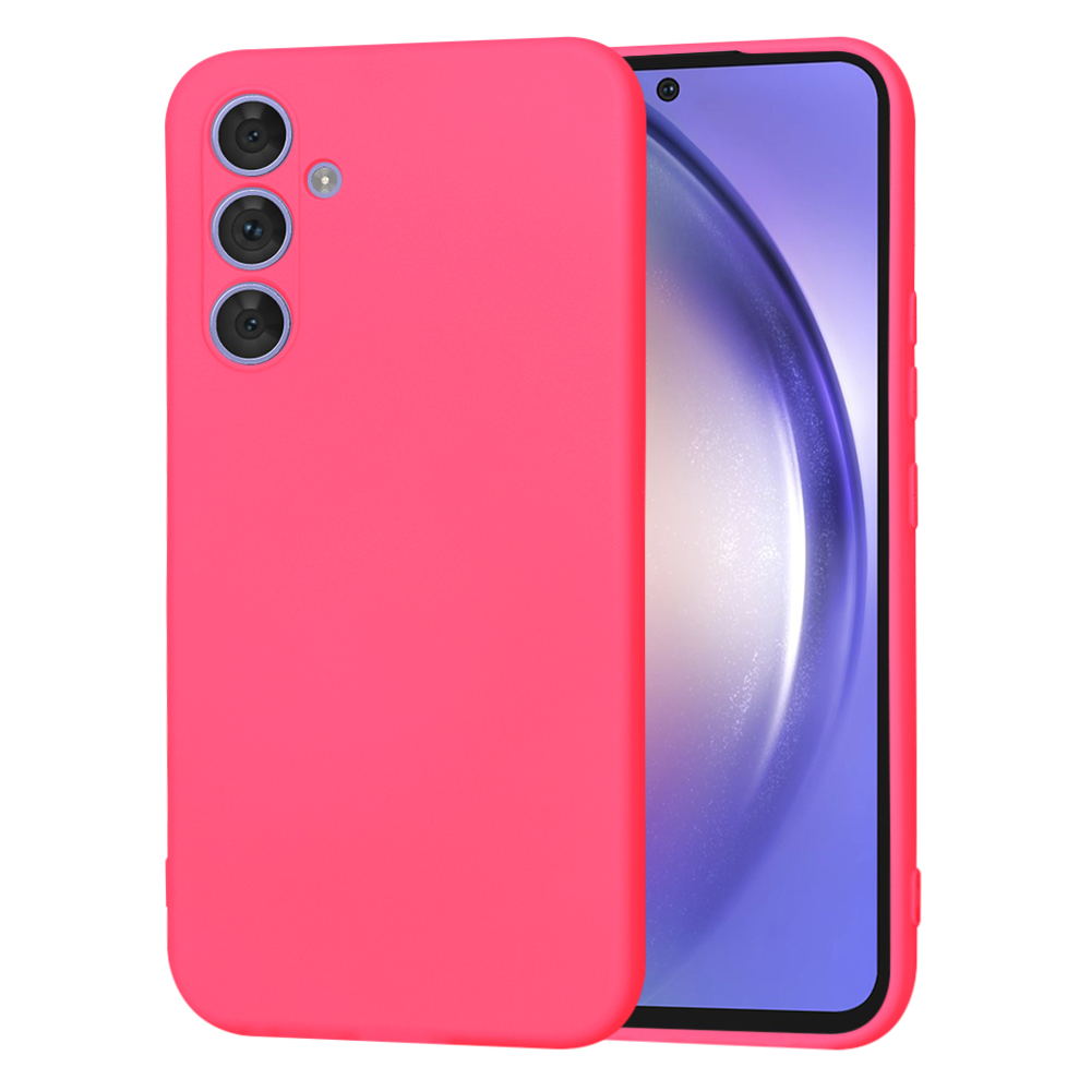 Techsuit SoftFlex – puzdro na Samsung Galaxy A54 – hot pink KF2329342