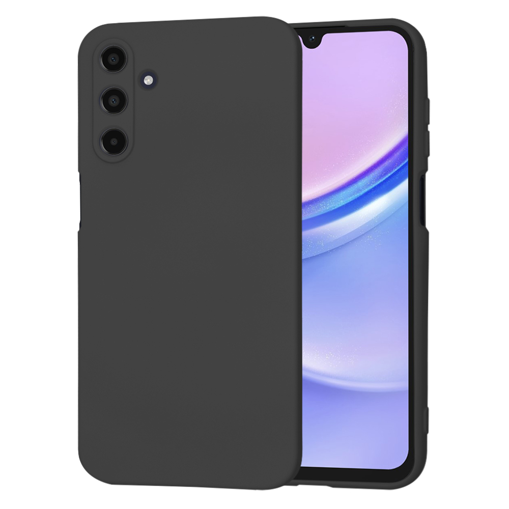 Techsuit SoftFlex – puzdro na Samsung Galaxy A15 4G / A15 5G – čierny KF2329623