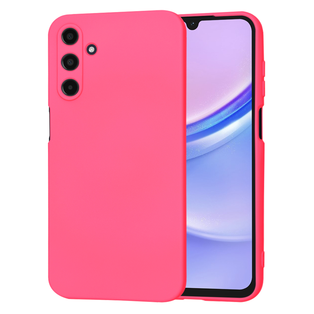 Techsuit SoftFlex – puzdro na Samsung Galaxy A15 4G / A15 5G – hot pink KF2329628
