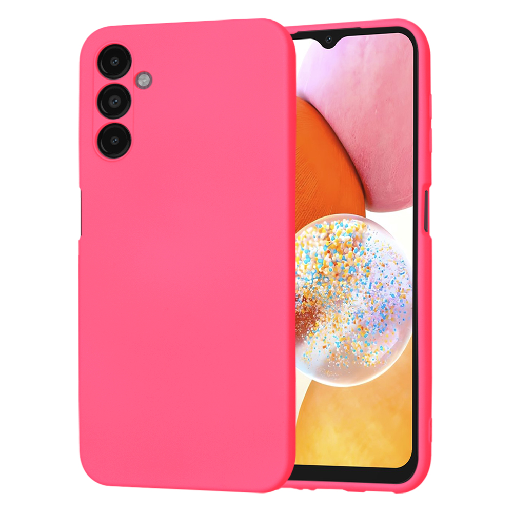 Techsuit SoftFlex – puzdro na Samsung Galaxy A14 4G / A14 5G – hot pink KF2329683