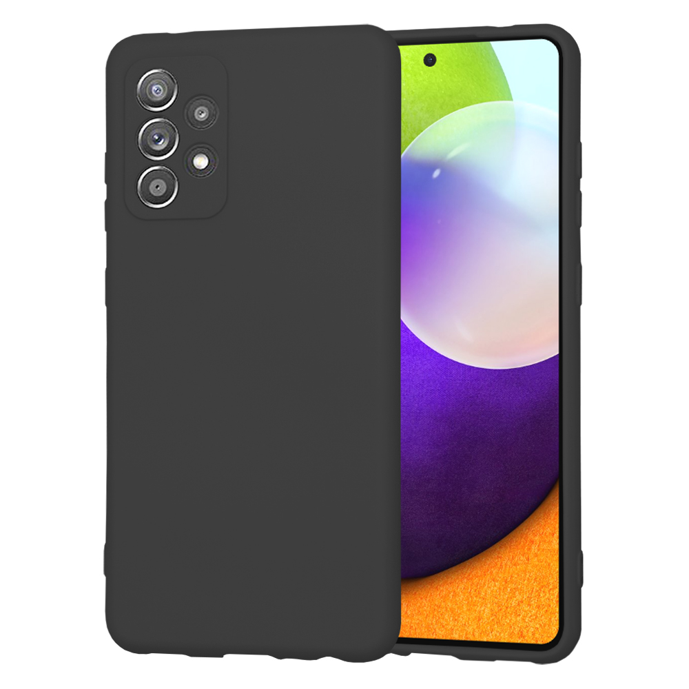 Techsuit SoftFlex – puzdro na Samsung Galaxy A52 4G / A52 5G / A52s 5G – čierny KF2329974