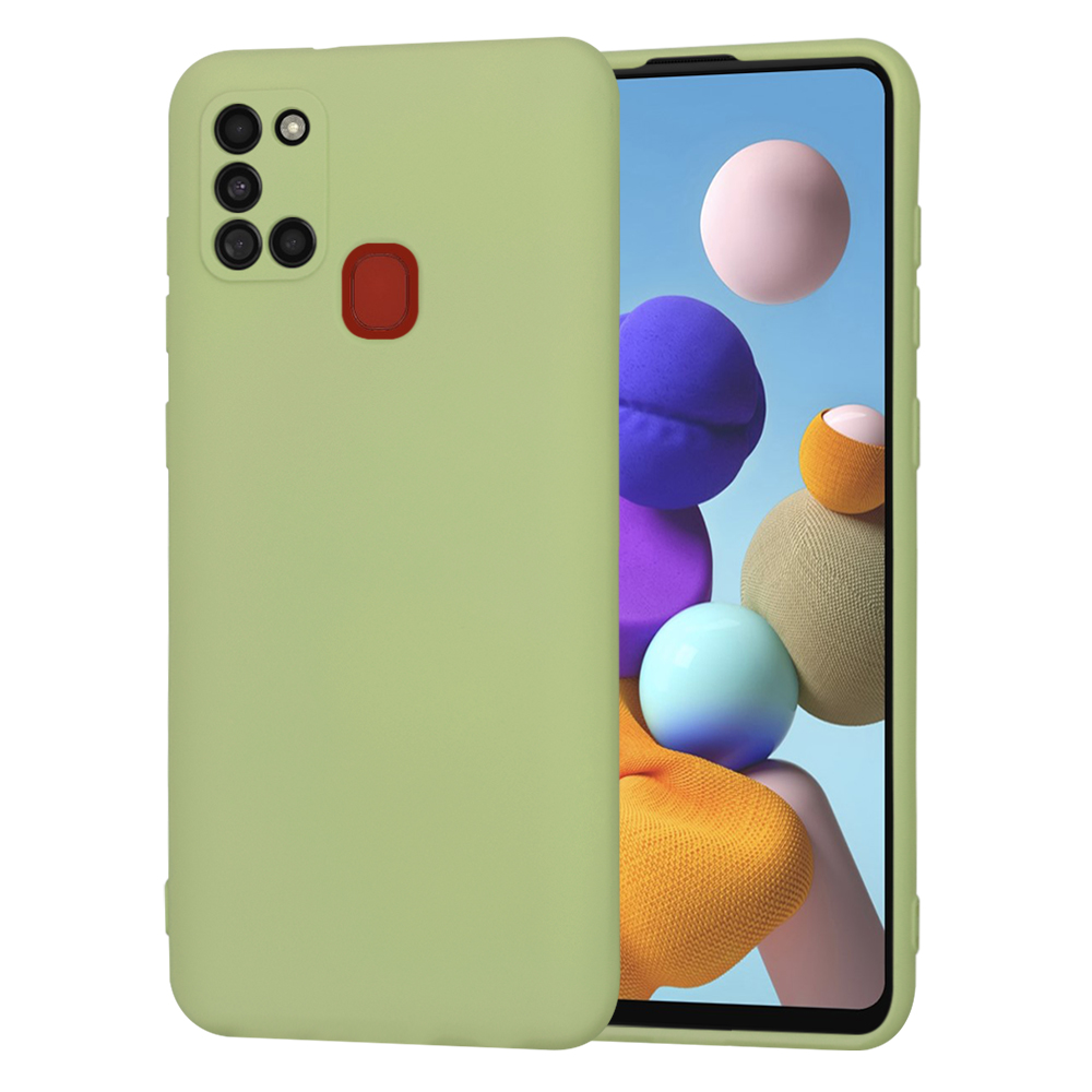 Techsuit SoftFlex – puzdro na Samsung Galaxy A21s – matcha KF2330130