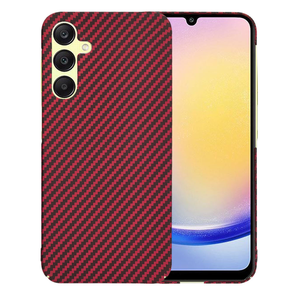 Techsuit Carbonite FiberShell kryt na Samsung Galaxy A25 5G – červený KF2333717