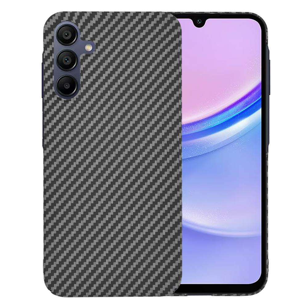 Techsuit Carbonite FiberShell kryt na Samsung Galaxy A15 4G / A15 5G – čierny KF2333763