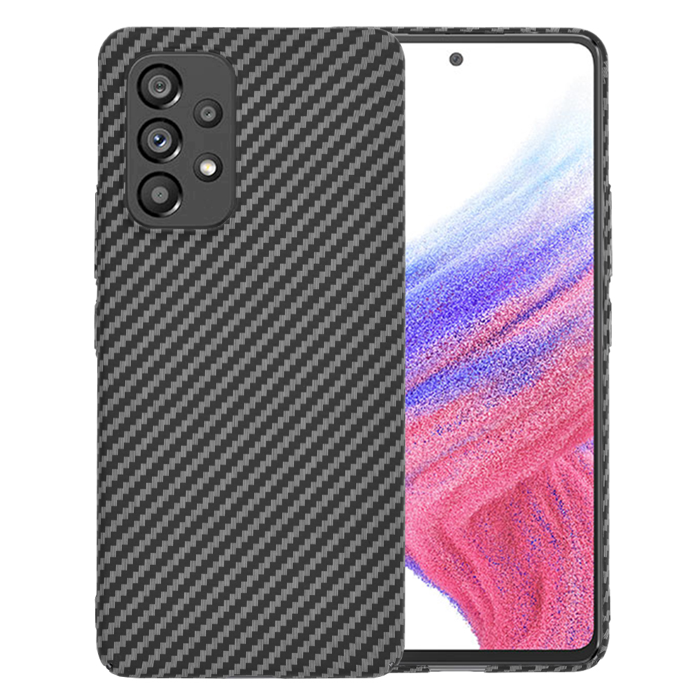 Techsuit Carbonite FiberShell kryt na Samsung Galaxy A53 5G – čierny KF2333875