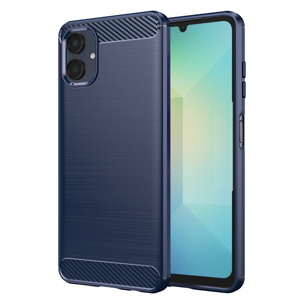 Techsuit Carbon Silicone kryt na Samsung Galaxy A06 – modrý KF2335822