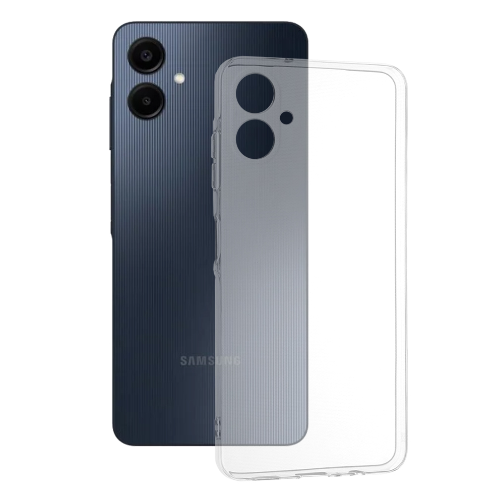 Techsuit Clear Silicone kryt na Samsung Galaxy A06 – priehľadný KF2335823