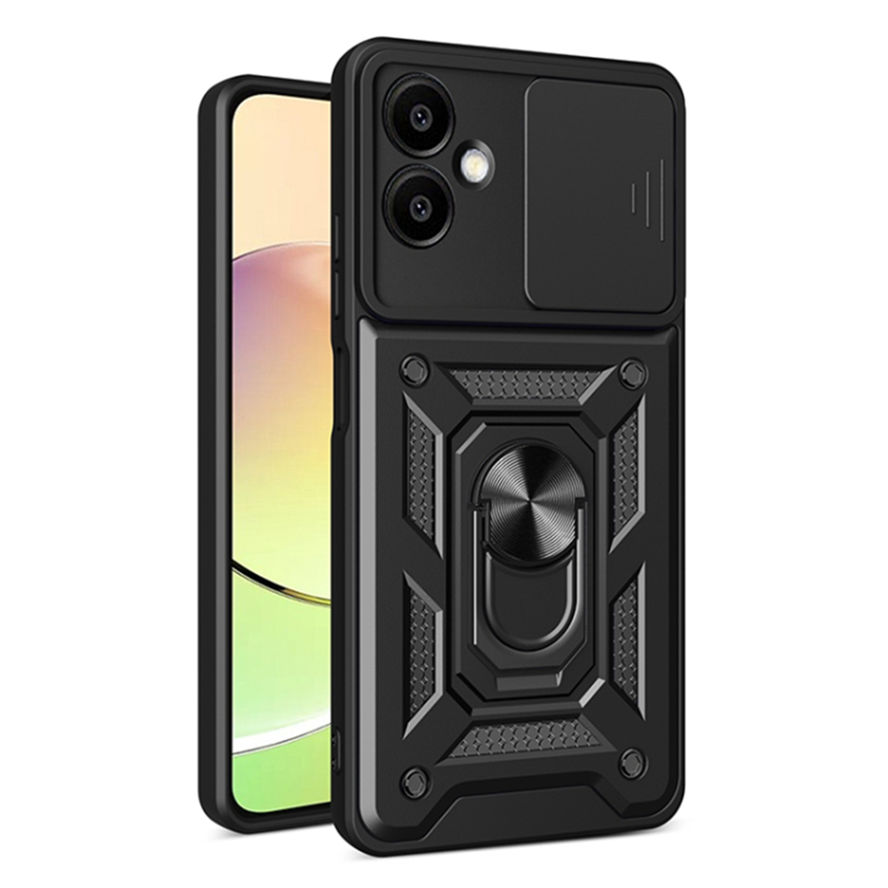 Techsuit CamShield Series kryt na Samsung Galaxy A06 – čierny KF2336122