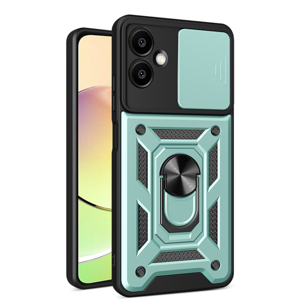 Techsuit CamShield Series kryt na Samsung Galaxy A06 – zelený KF2336124
