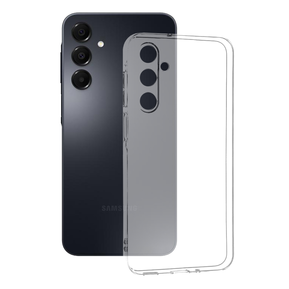 Techsuit Clear Silicone kryt na Samsung Galaxy A16 4G / A16 5G – priehľadný KF2336179