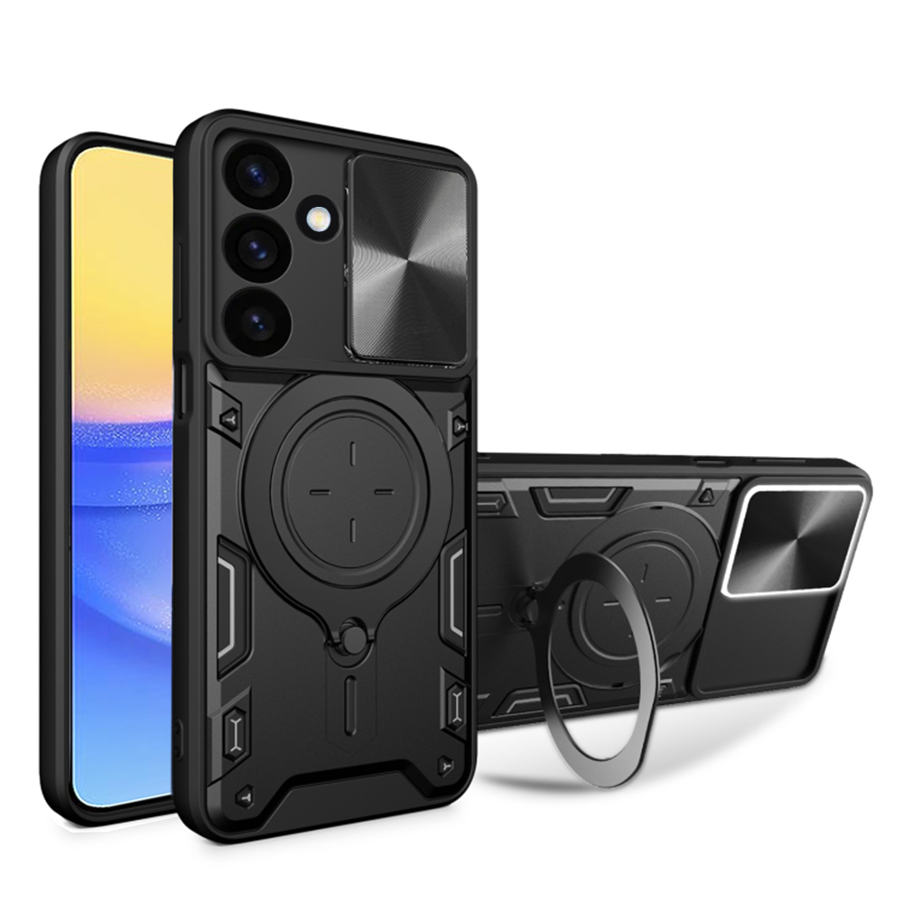 Techsuit CamGuard Pro kryt na Samsung Galaxy A16 4G / A16 5G – čierny KF2336186