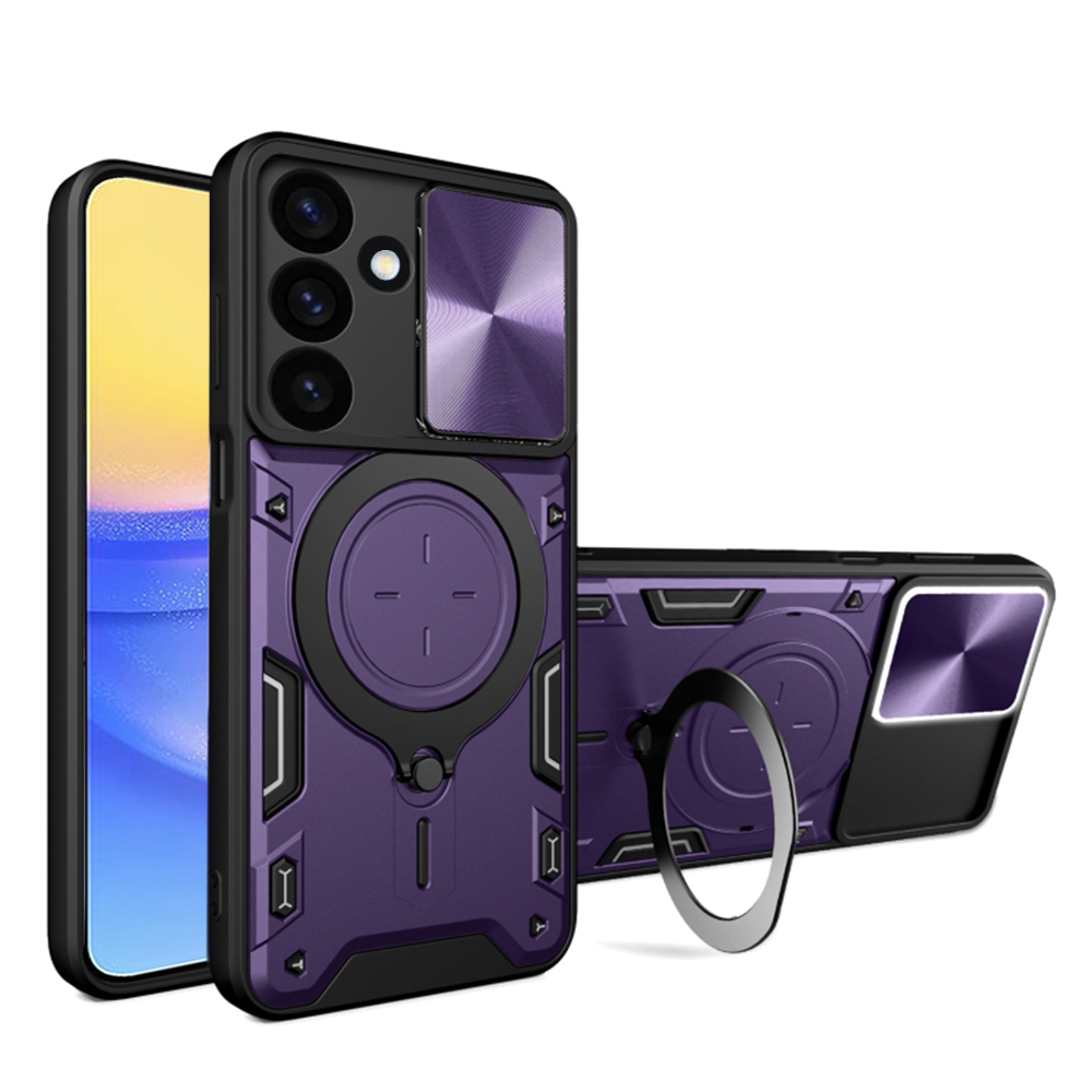 Techsuit CamGuard Pro kryt na Samsung Galaxy A16 4G / A16 5G – fialový KF2336189