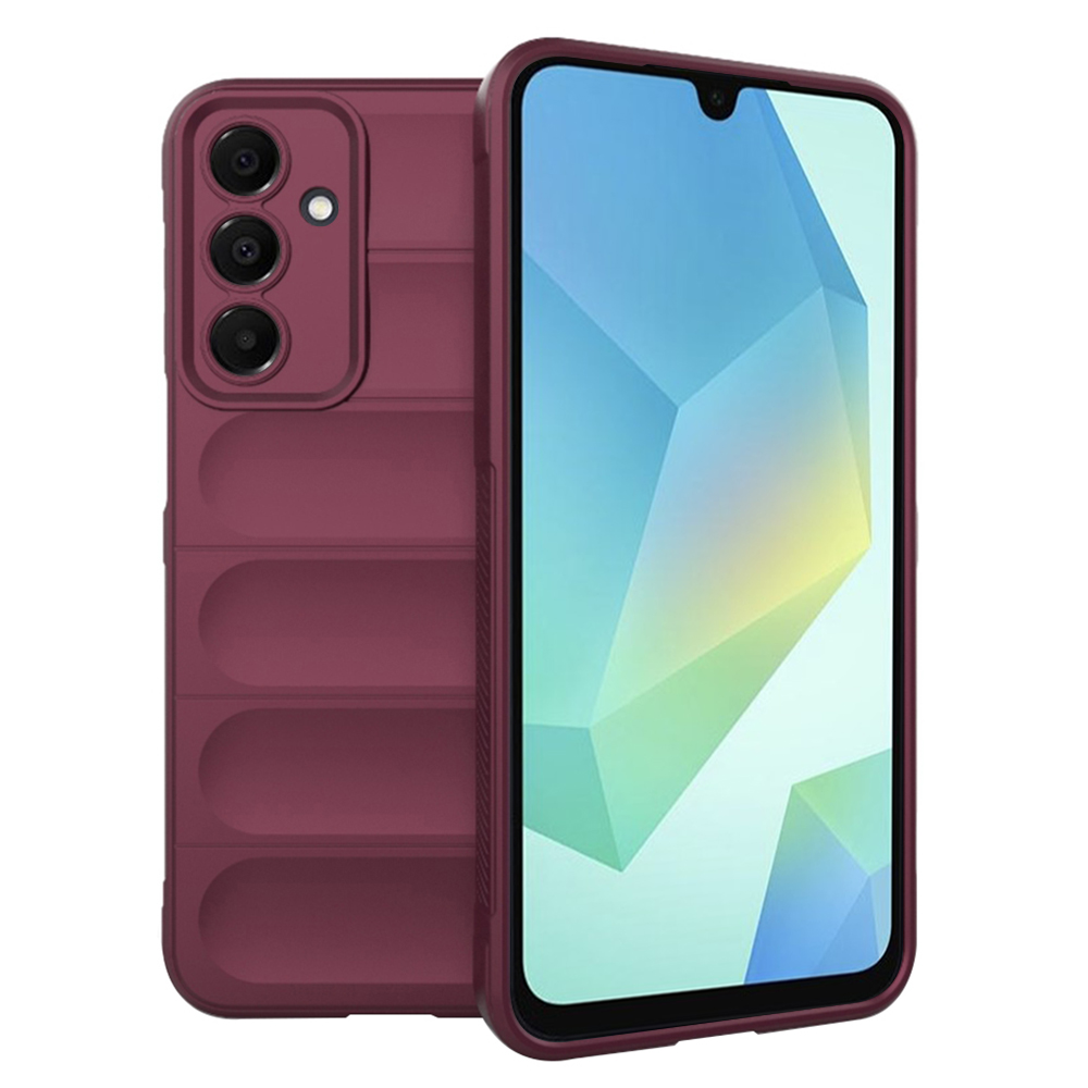 Techsuit Magic Shield – puzdro na Samsung Galaxy A16 4G / A16 5G – bordový KF2336988