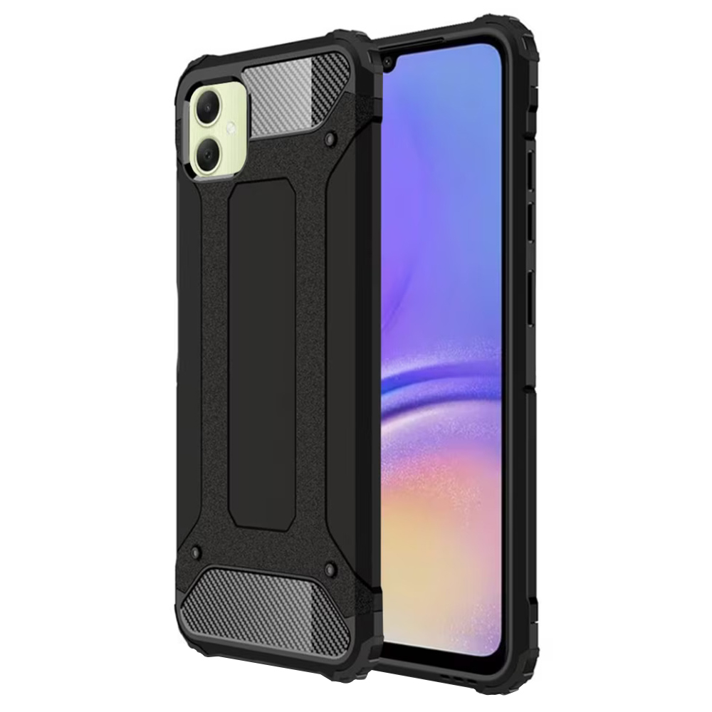 Techsuit Hybrid Armor – puzdro na Samsung Galaxy A06 – čierny KF2337859