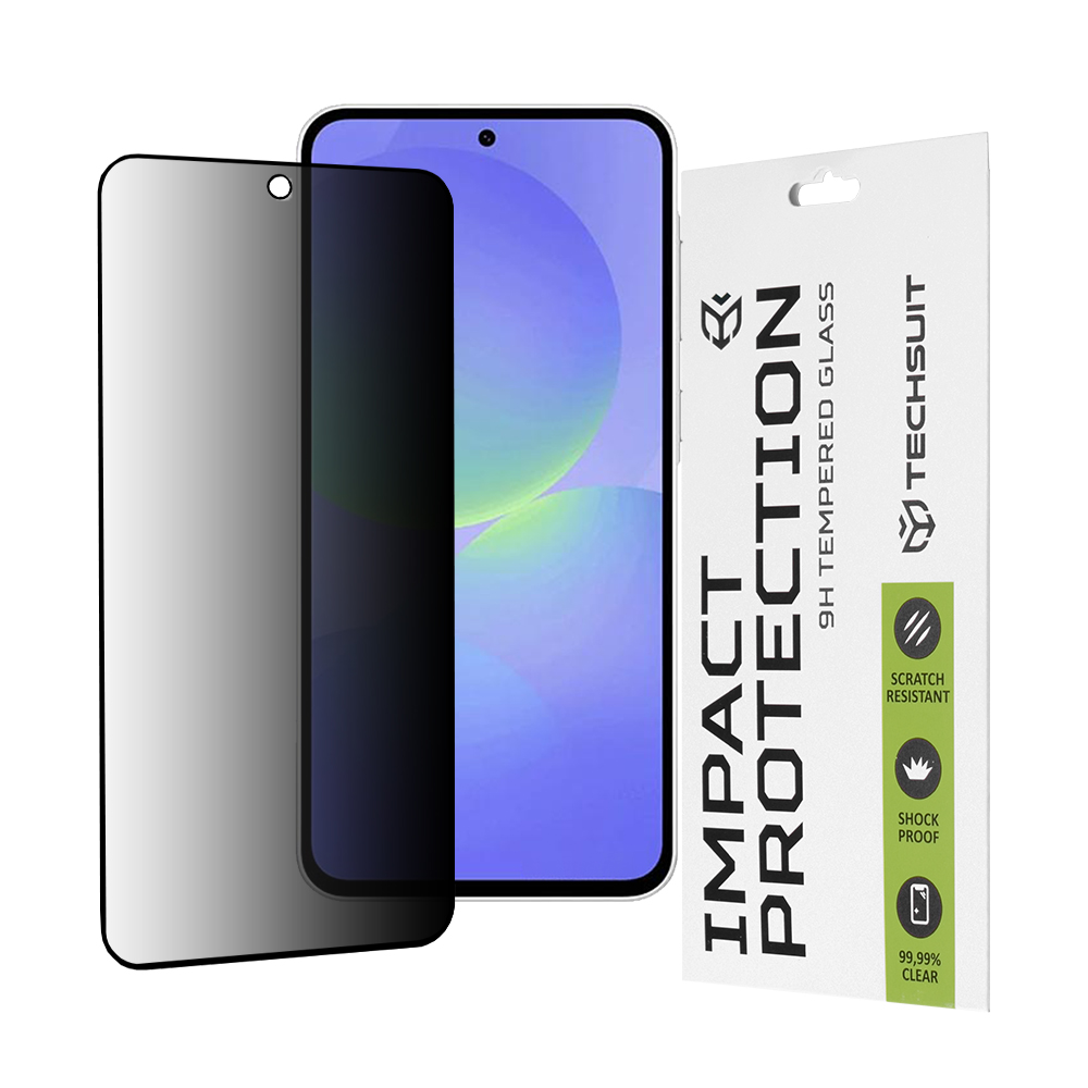 Techsuit 111D Privacy Full Glue ochranné sklo na Samsung Galaxy A36 5G / A56 5G – čierne KF2341936