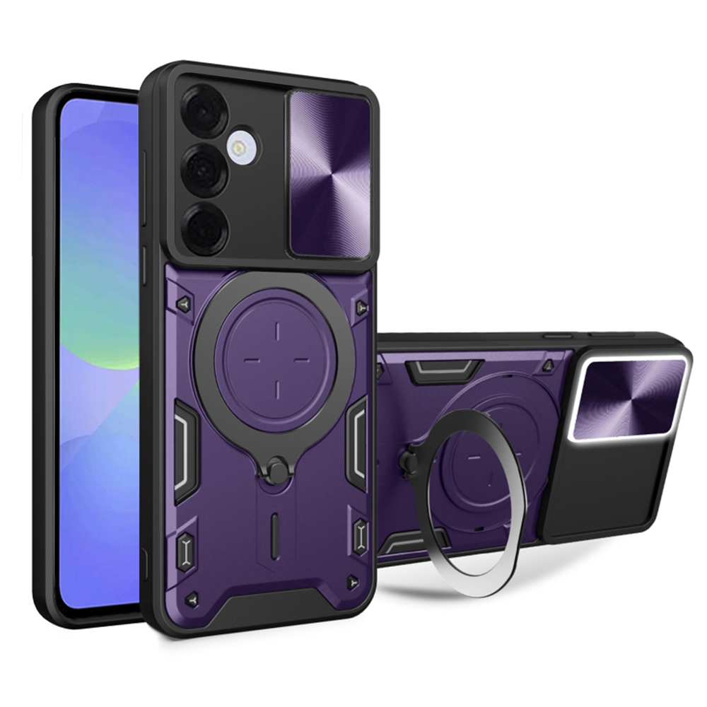 Techsuit CamGuard Pro kryt na Samsung Galaxy A36 5G – fialový KF2341918