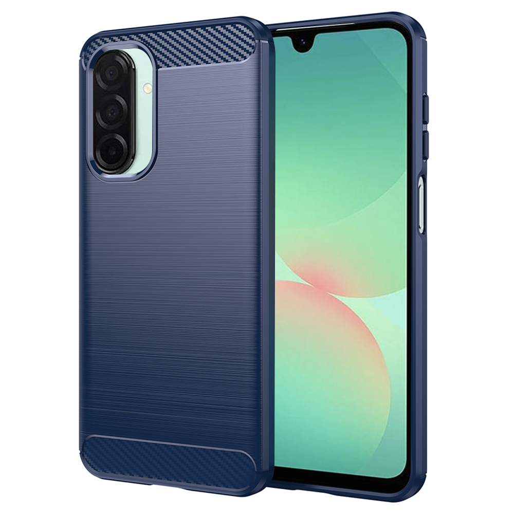 Techsuit Carbon Silicone kryt na Samsung Galaxy A26 5G – modrý KF2344530