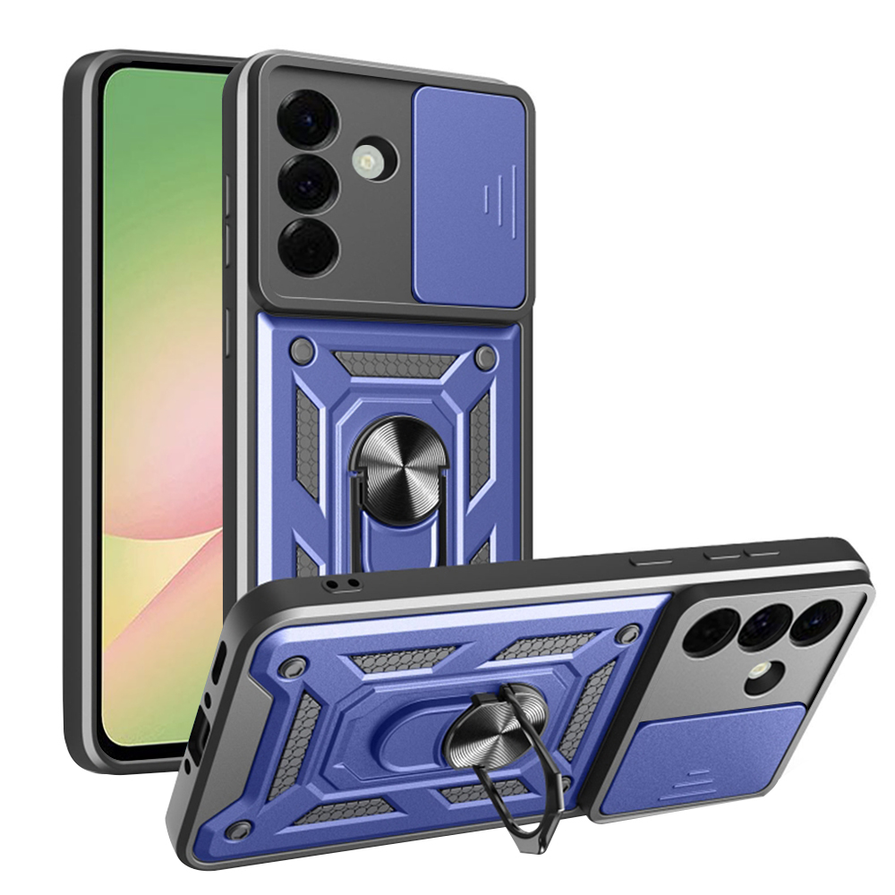 Techsuit CamShield Series kryt na Samsung Galaxy A56 5G – modrý KF2344681