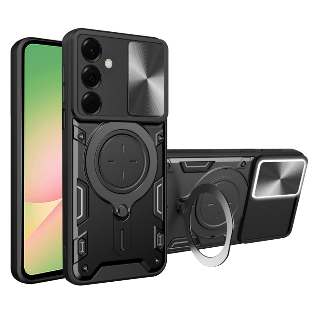 Techsuit CamGuard Pro kryt na Samsung Galaxy A56 5G – čierny KF2344682