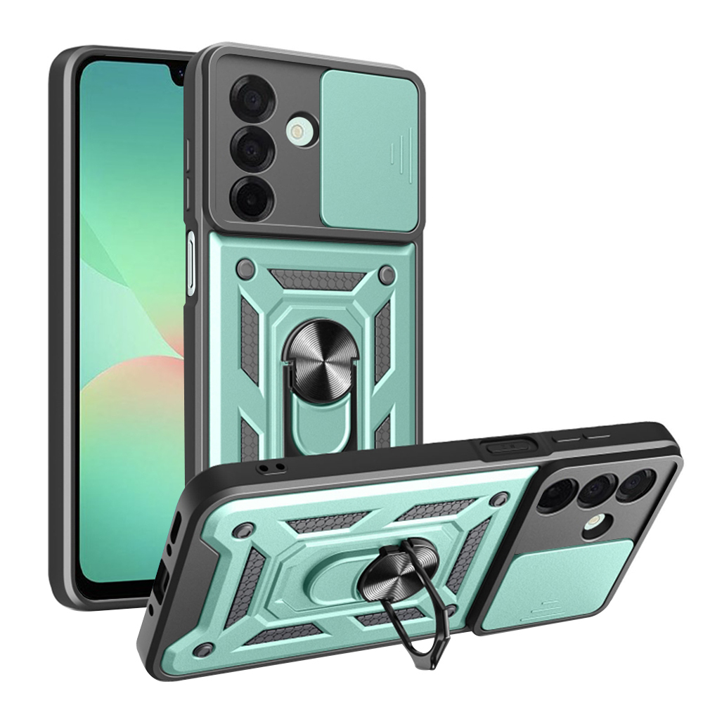Techsuit CamShield Series kryt na Samsung Galaxy A26 5G – zelený KF2344538
