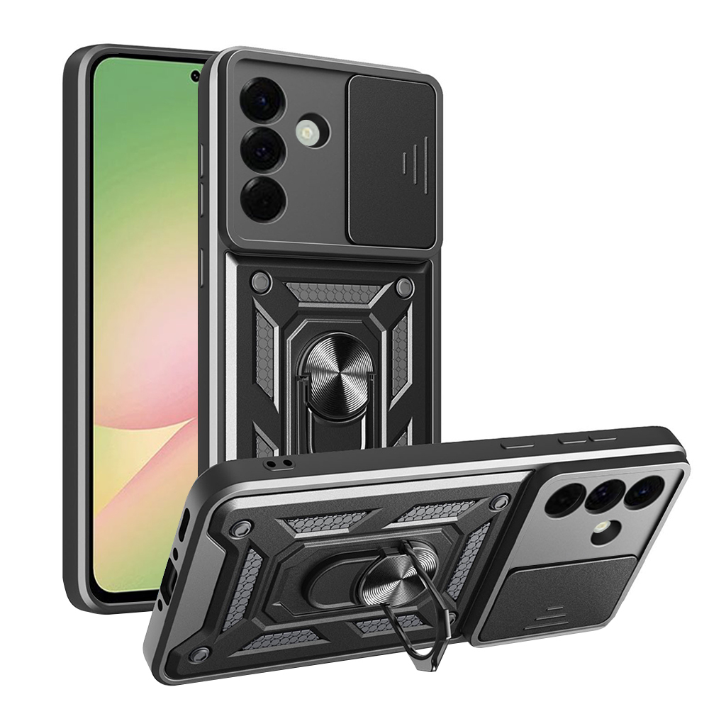 Techsuit CamShield Series kryt na Samsung Galaxy A56 5G – čierny KF2344678