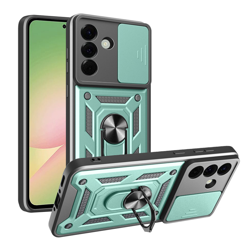 Techsuit CamShield Series kryt na Samsung Galaxy A56 5G – zelený KF2344680