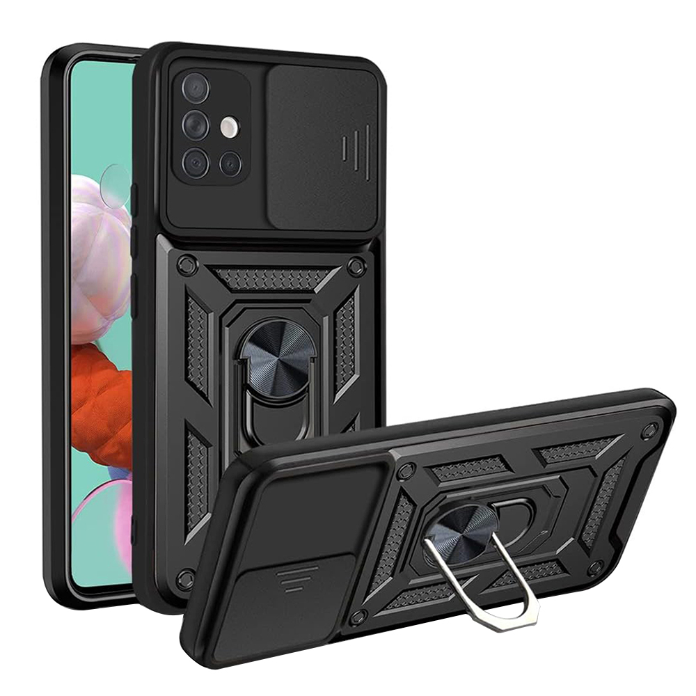 Techsuit CamShield Series kryt na Samsung Galaxy A51 4G – čierny KF2344937