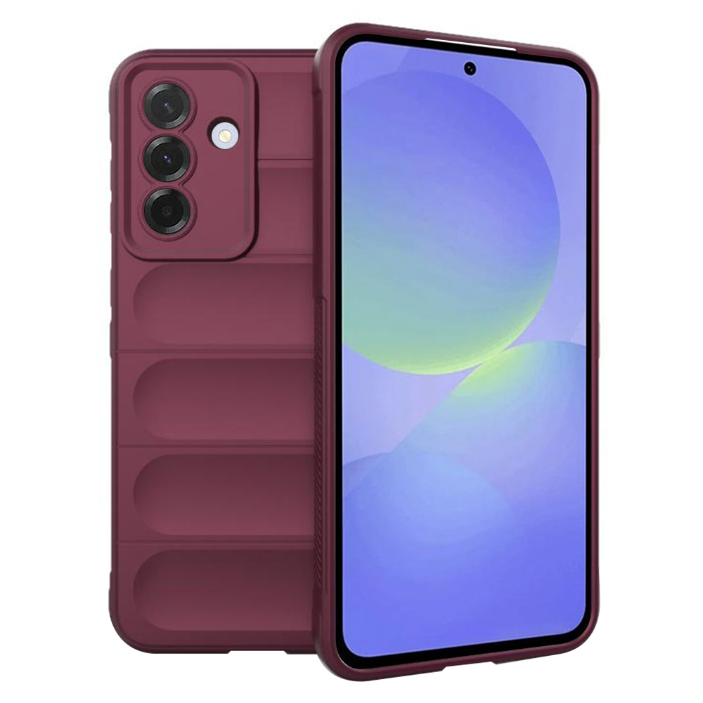 Techsuit Magic Shield – puzdro na Samsung Galaxy A36 5G / A56 5G – bordový KF2341933