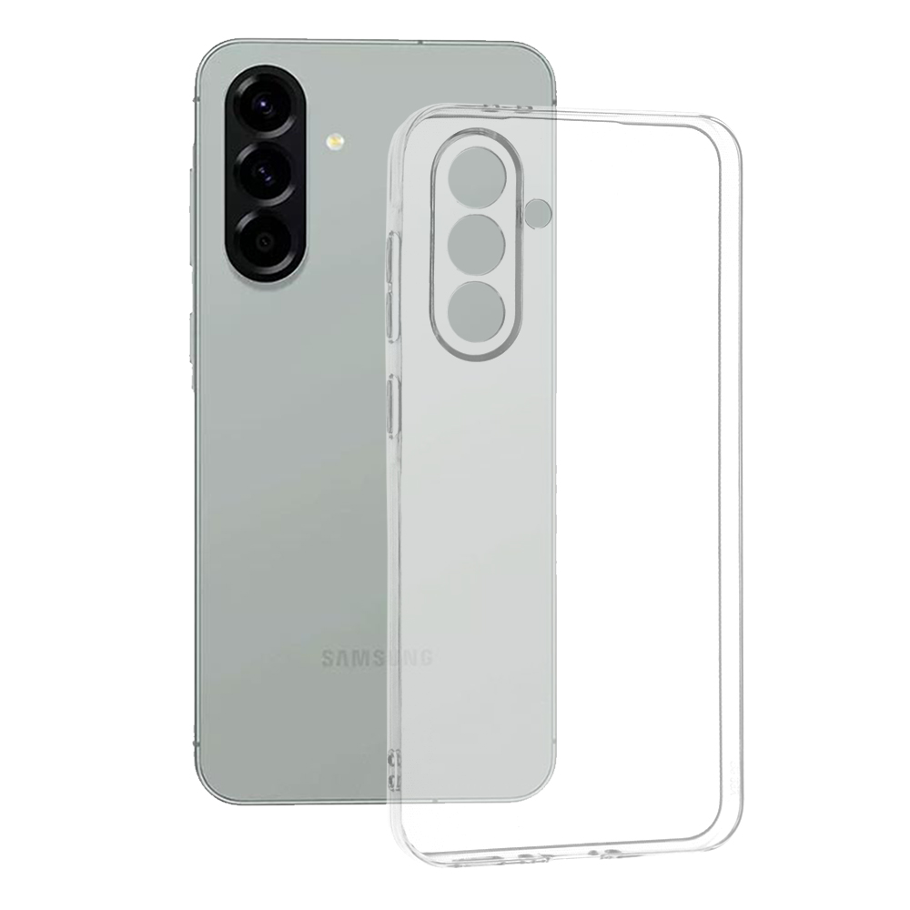 Techsuit Clear Silicone – puzdro na Samsung Galaxy A56 5G – priehľadný KF2344675