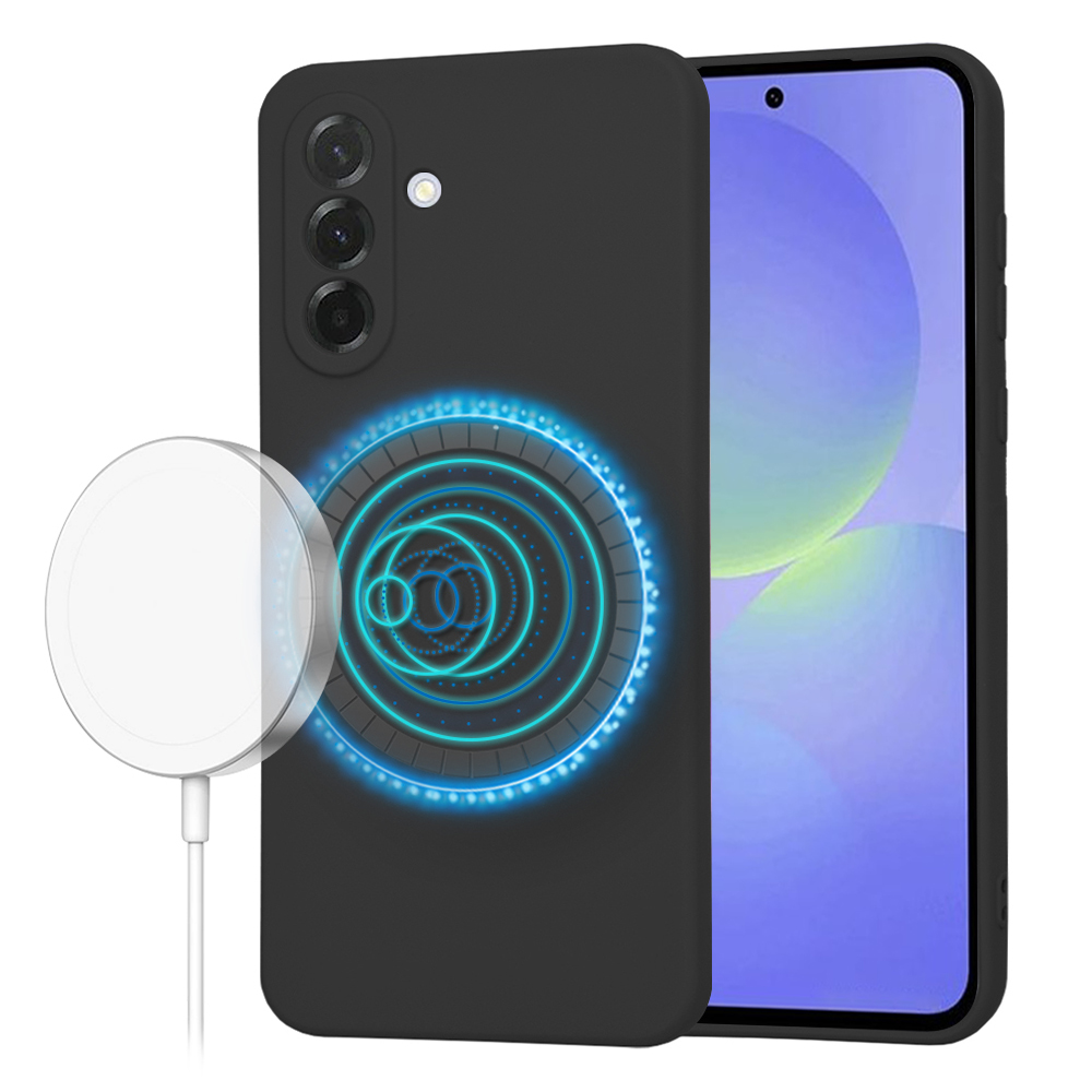 Techsuit SoftFlex MagSafe – puzdro na Samsung Galaxy A36 5G – čierny KF2344714
