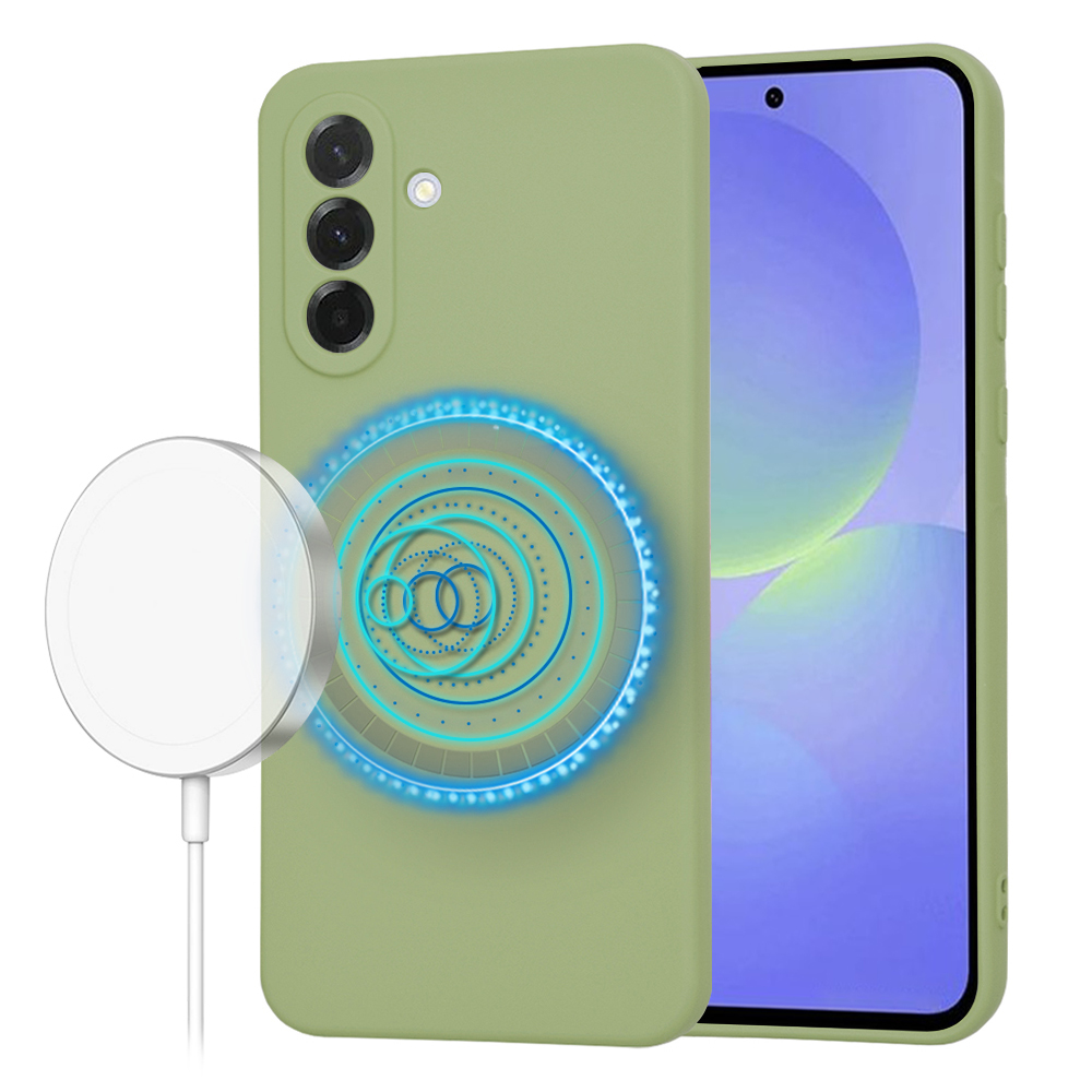 Techsuit SoftFlex MagSafe – puzdro na Samsung Galaxy A36 5G – matcha KF2344715