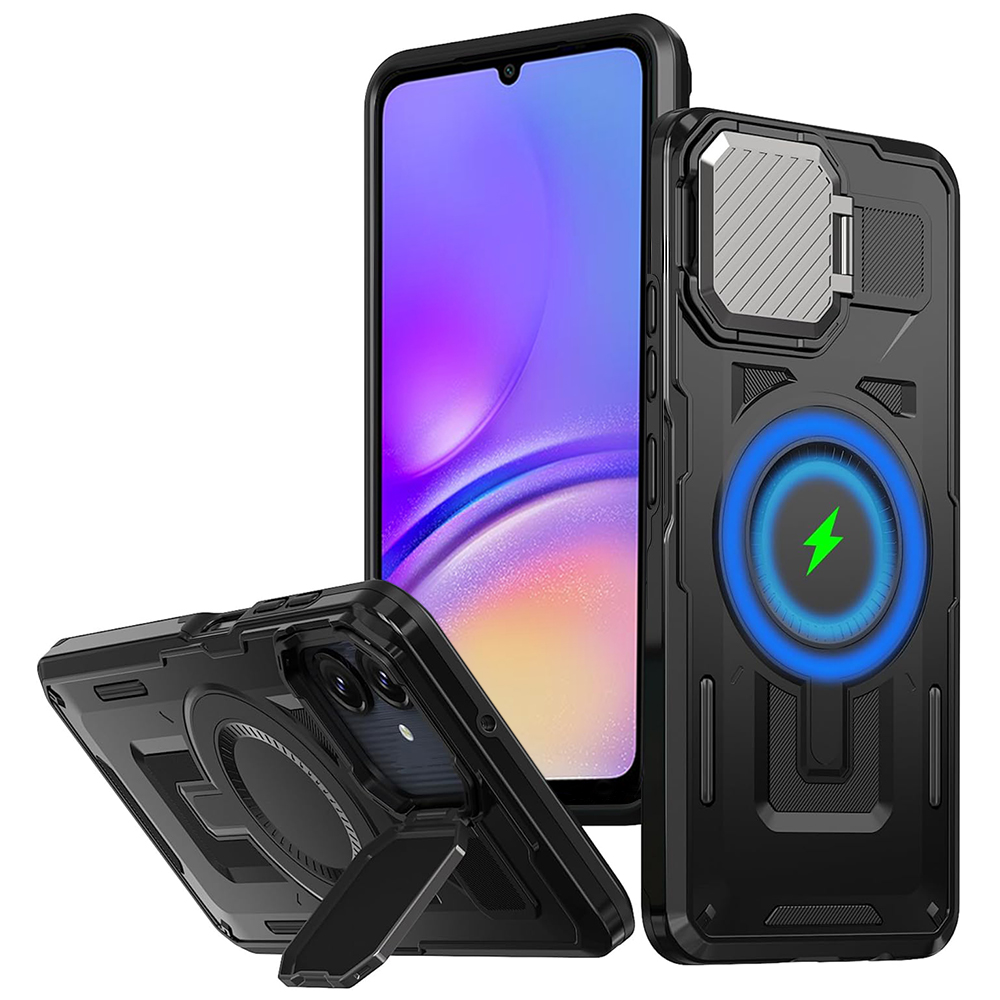 Techsuit CamVault MagSafe kryt na Samsung Galaxy A05 – čierny KF2346513