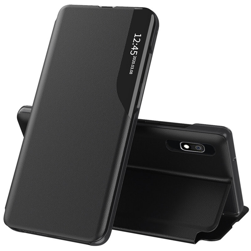 Techsuit eFold Series – puzdro na Samsung Galaxy A10 / M10 – čierny KF233156
