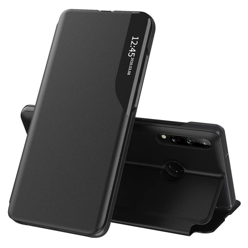 Techsuit eFold Series – puzdro na Samsung Galaxy A20s – čierny KF233018