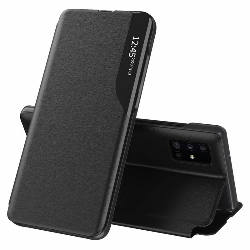 Techsuit eFold Series – puzdro na Samsung Galaxy A71 4G – čierny KF233084