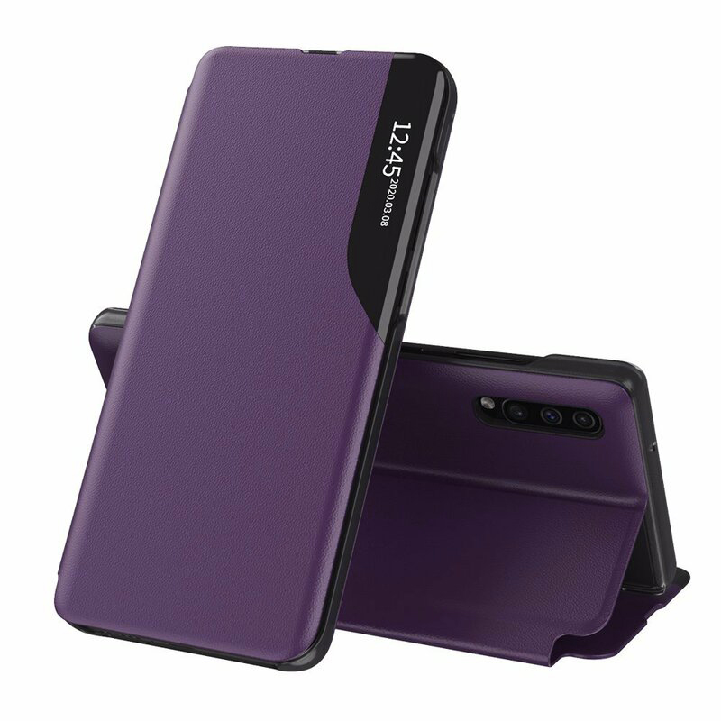 Techsuit eFold Series – puzdro na Samsung Galaxy A30s / A50 / A50s – fialový KF233616