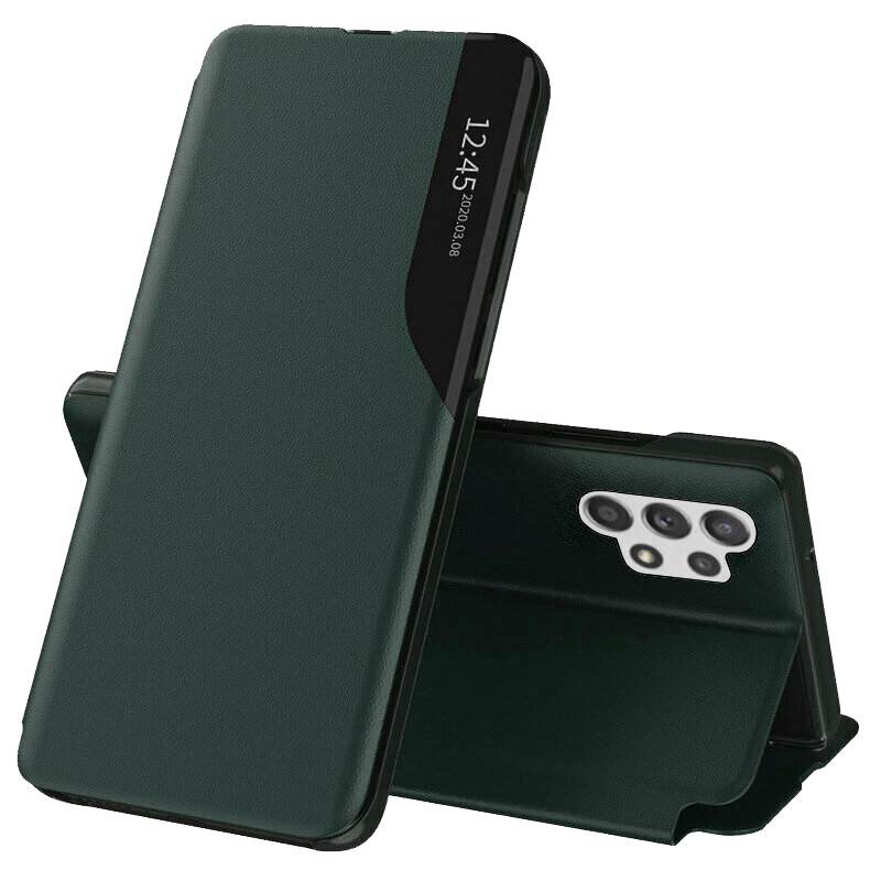 Techsuit eFold Series – puzdro na Samsung Galaxy A32 4G – tmavozelený KF236501