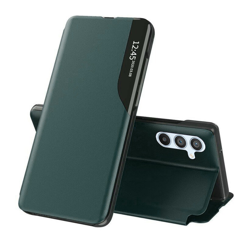 Techsuit eFold Series – puzdro na Samsung Galaxy A54 – tmavozelený KF2311457