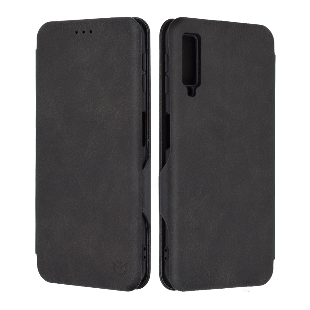 Techsuit Safe Wallet Plus – puzdro na Samsung Galaxy A7 2018 – čierny KF2315424