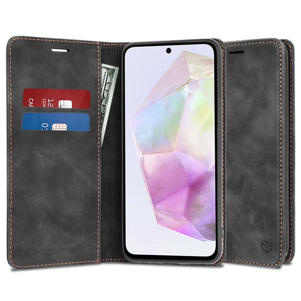 Techsuit Confy Cover – puzdro na Samsung Galaxy A35 5G – čierny KF2321441