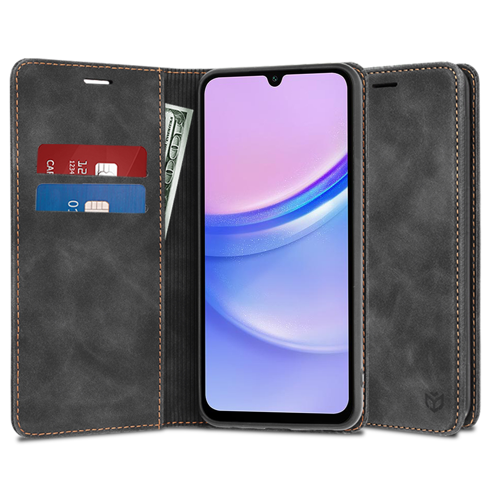 Techsuit Confy Cover – puzdro na Samsung Galaxy A15 4G / A15 5G – čierny KF2321910