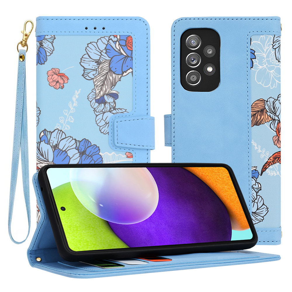 Techsuit FlipCraft – puzdro na Samsung Galaxy A52 4G / A52 5G / A52s 5G – Vibrant Blue KF2328440