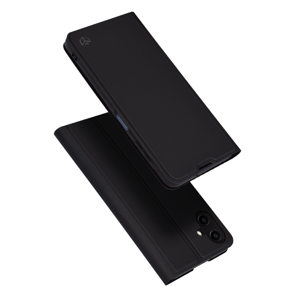 Techsuit Magskin Book – puzdro na Samsung Galaxy A06 – čierny KF2335810