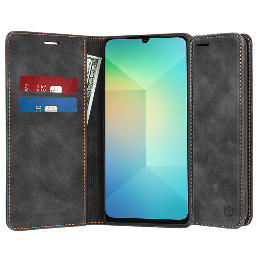 Techsuit Confy Cover – puzdro na Samsung Galaxy A06 – čierny KF2335813