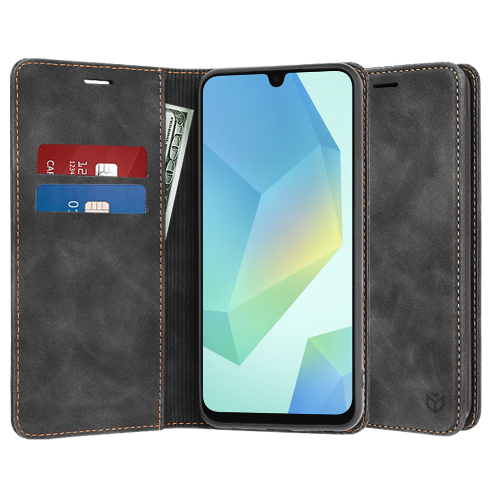 Techsuit Confy Cover – puzdro na Samsung Galaxy A16 4G / A16 5G – čierny KF2336169